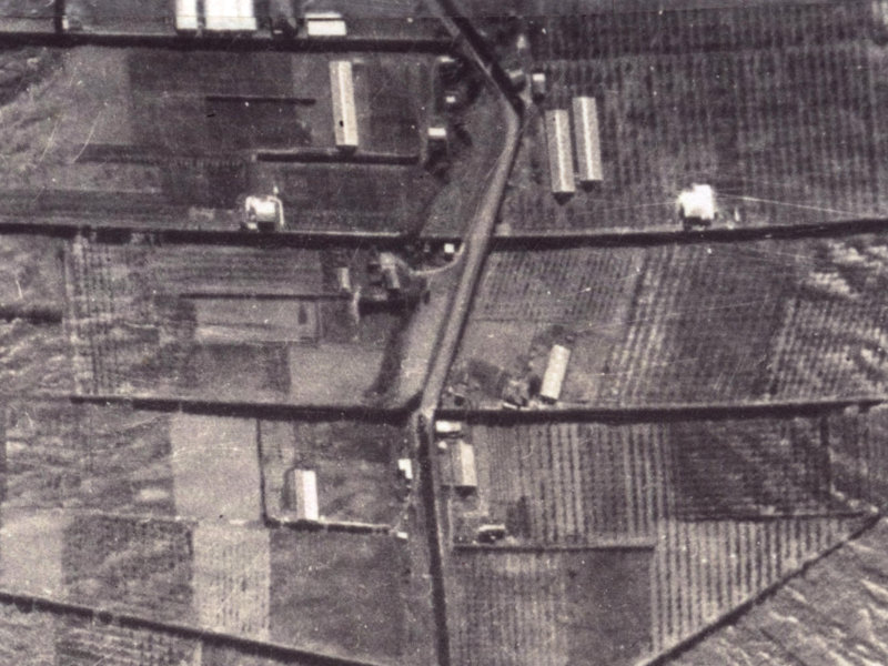 49 Horotane Valley Road from the air, 1925-1929