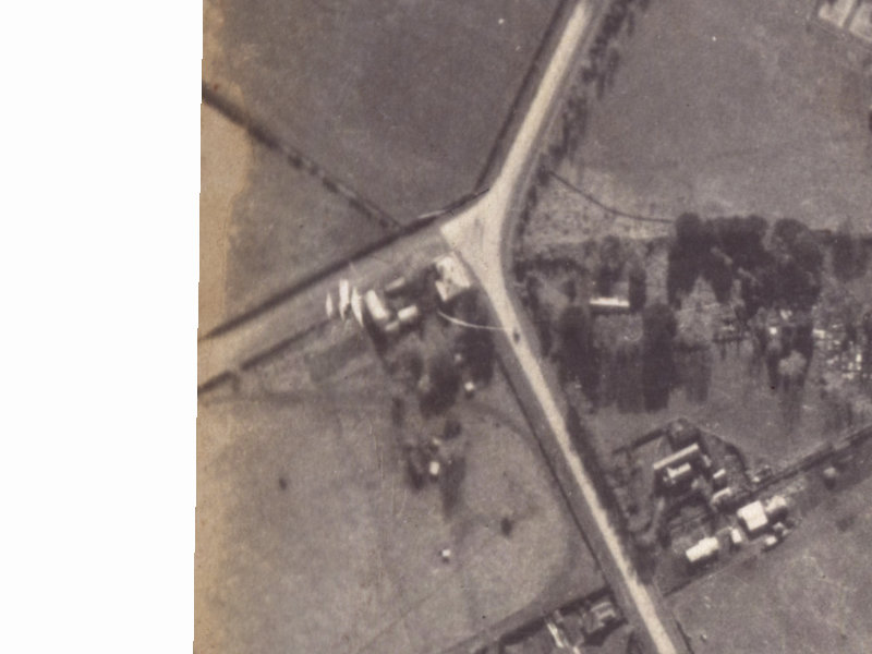 1E Nicholls Road from the air, 1925-1929