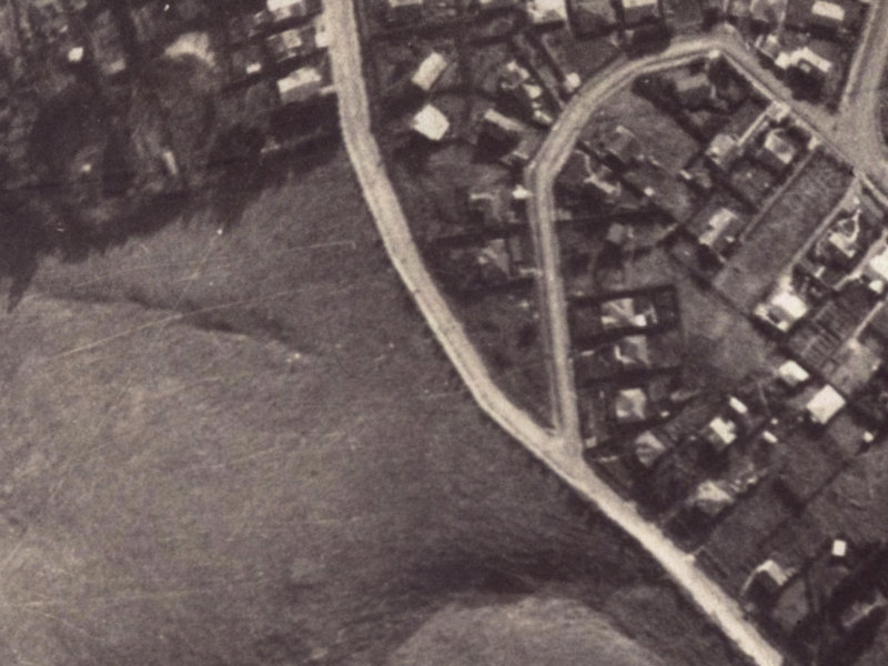 118 Dyers Pass Road from the air, 1925-1929