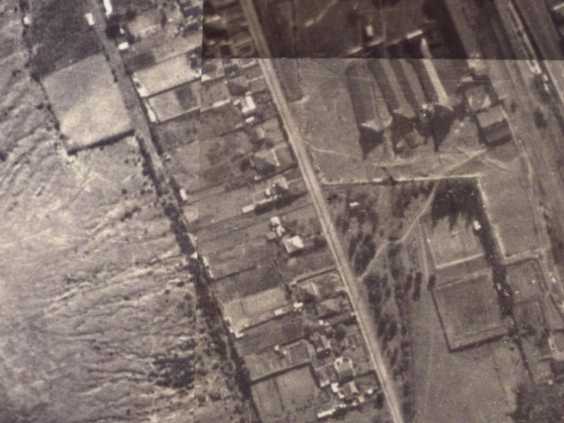 45 Port Hills Road from the air, 1925-1929