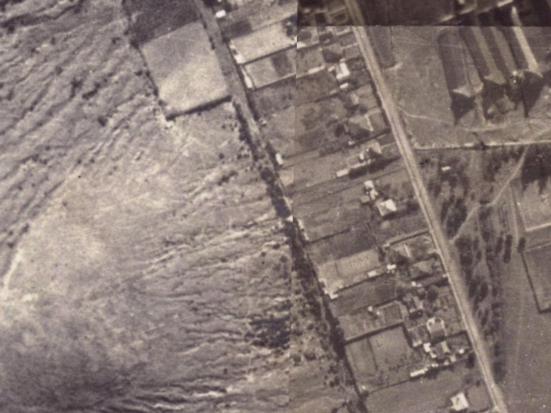 33 Flinders Road from the air, 1925-1929