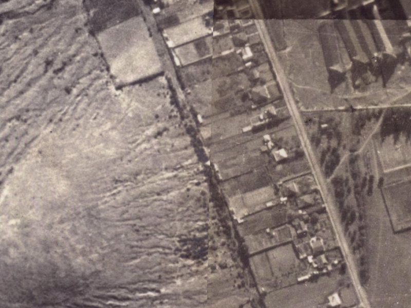 62 Flinders Road from the air, 1925-1929