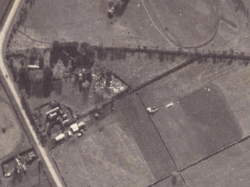 337 Halswell Road from the air, 1925-1929