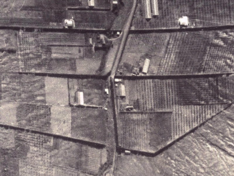 53 Horotane Valley Road from the air, 1925-1929