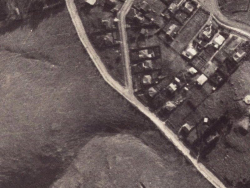 122 Dyers Pass Road from the air, 1925-1929