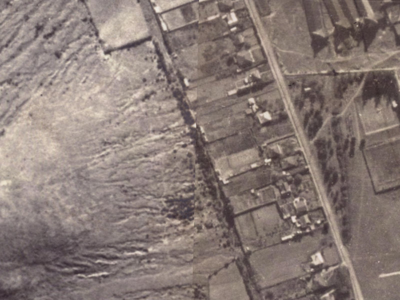 37 Flinders Road from the air, 1925-1929