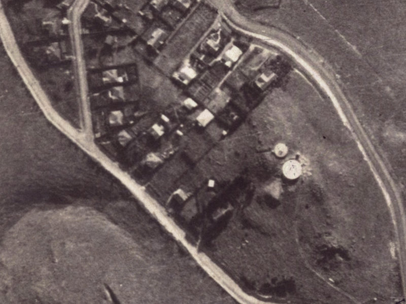 123B Dyers Pass Road from the air, 1925-1929