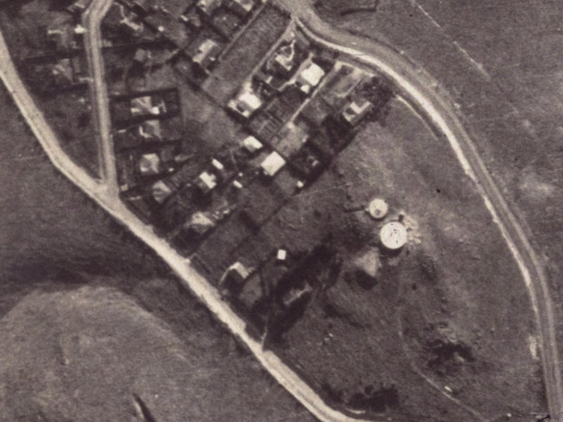 123A Dyers Pass Road from the air, 1925-1929