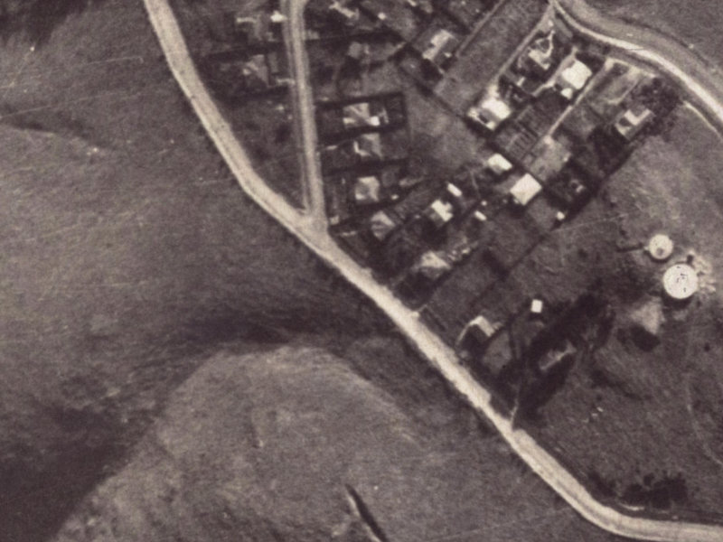 126 Dyers Pass Road from the air, 1925-1929
