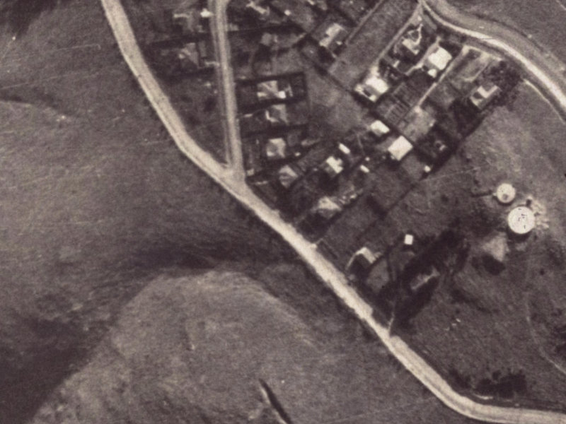 119 Dyers Pass Road from the air, 1925-1929