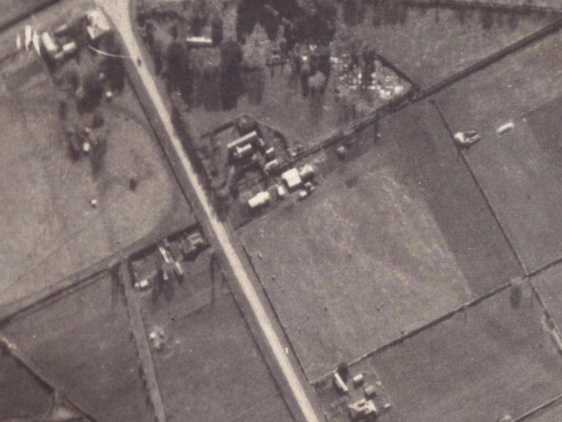 337–339 Halswell Road from the air, 1925-1929