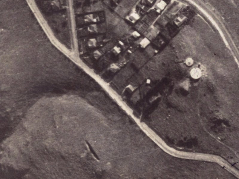 121 Dyers Pass Road from the air, 1925-1929
