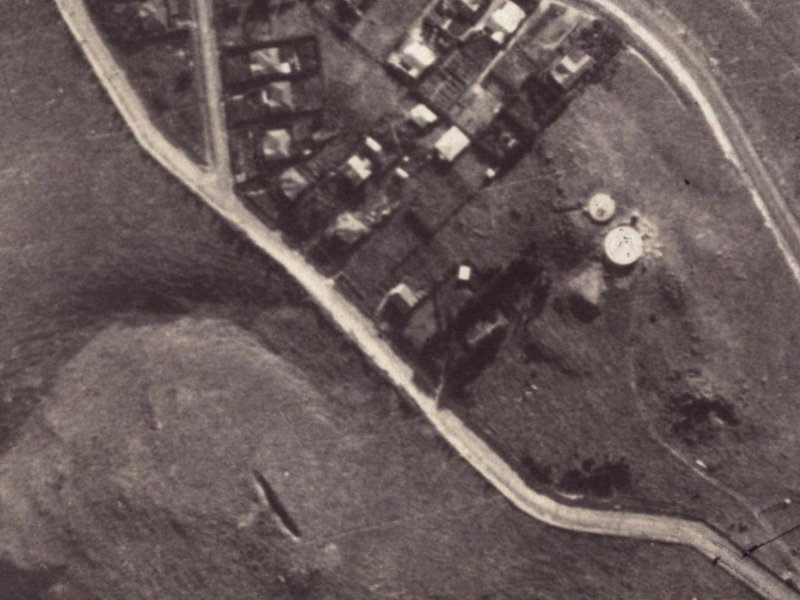 123 Dyers Pass Road from the air, 1925-1929