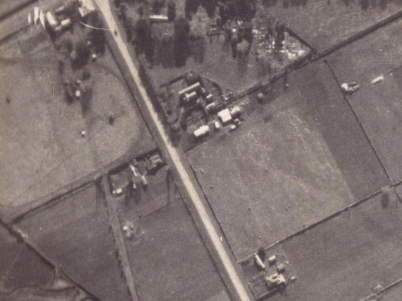 335 Halswell Road from the air, 1925-1929