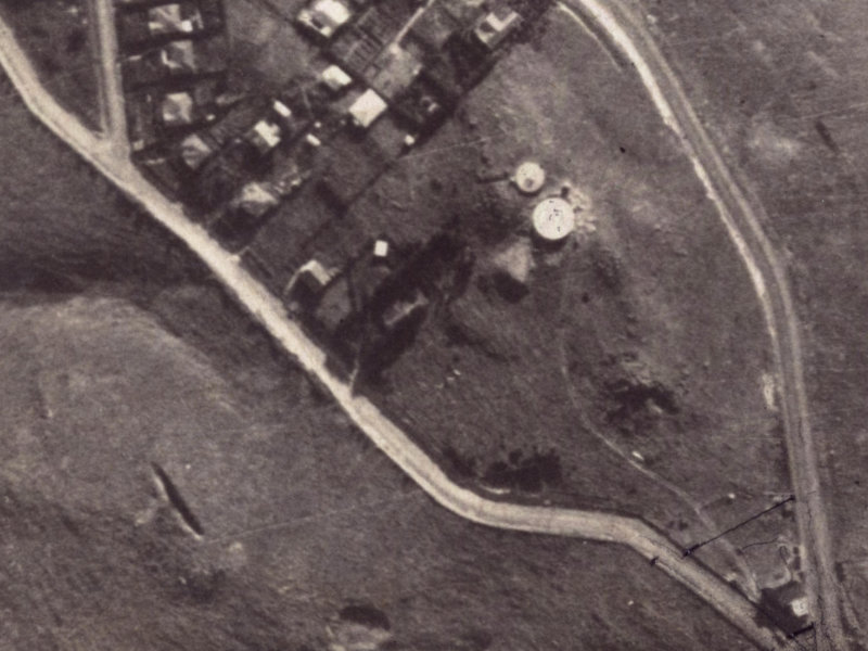 127 Dyers Pass Road from the air, 1925-1929