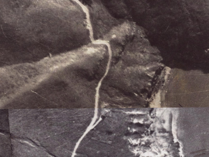 163B Taylors Mistake Road from the air, 1925-1929