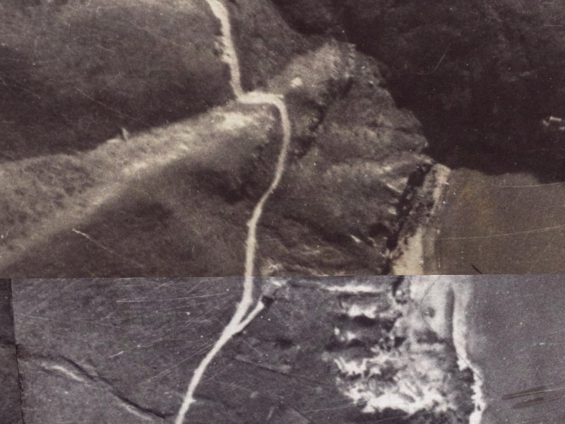 163 Taylors Mistake Road from the air, 1925-1929