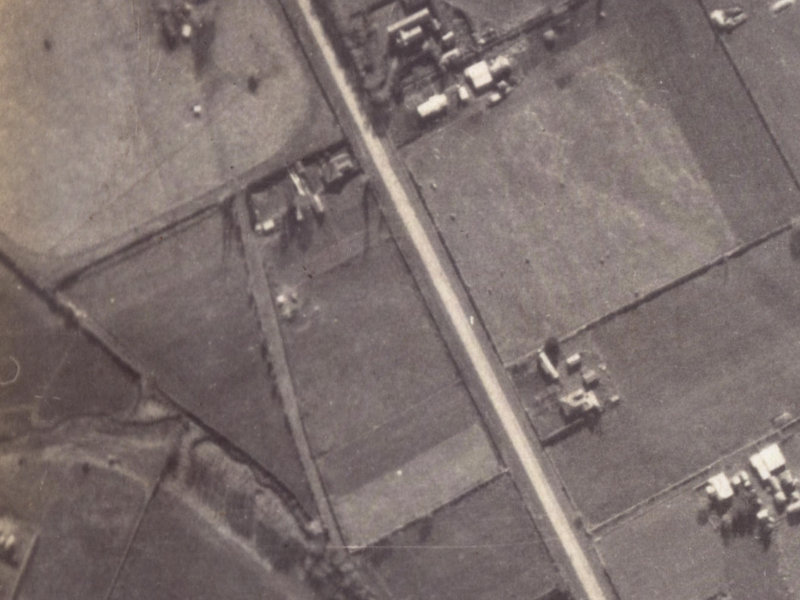374 Halswell Road from the air, 1925-1929