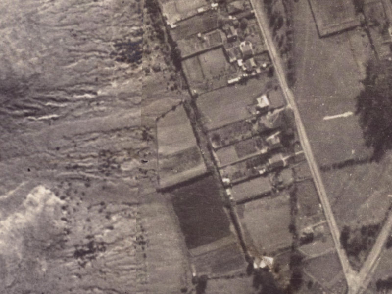 53 Flinders Road from the air, 1925-1929