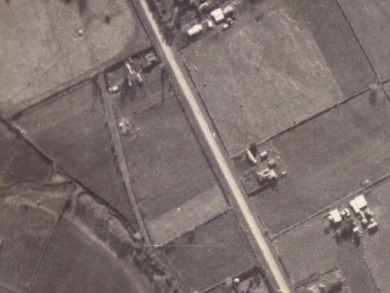 376 Halswell Road from the air, 1925-1929