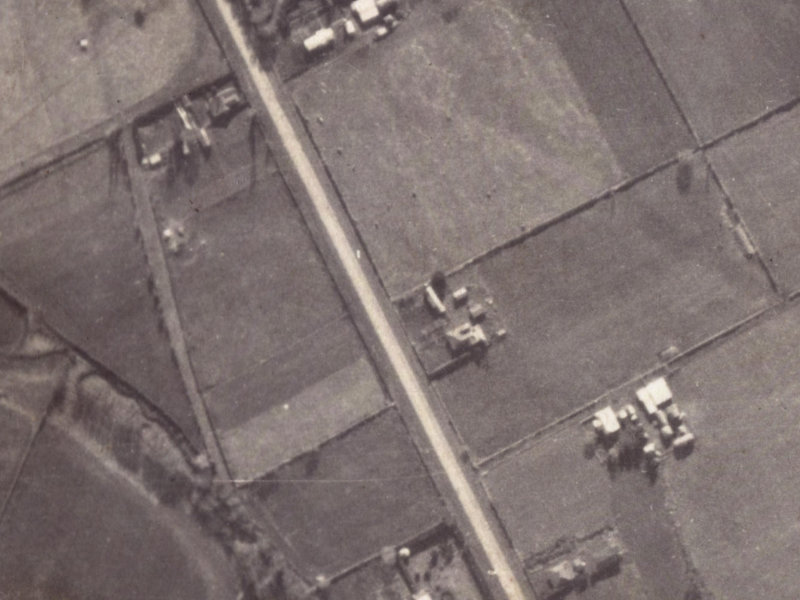 339-341 Halswell Road from the air, 1925-1929