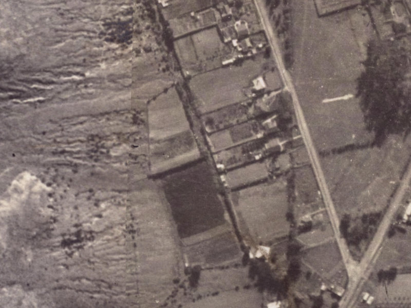 55 Flinders Road from the air, 1925-1929