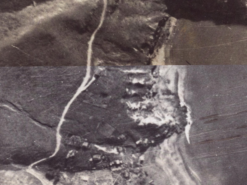 181A Taylors Mistake Road from the air, 1925-1929