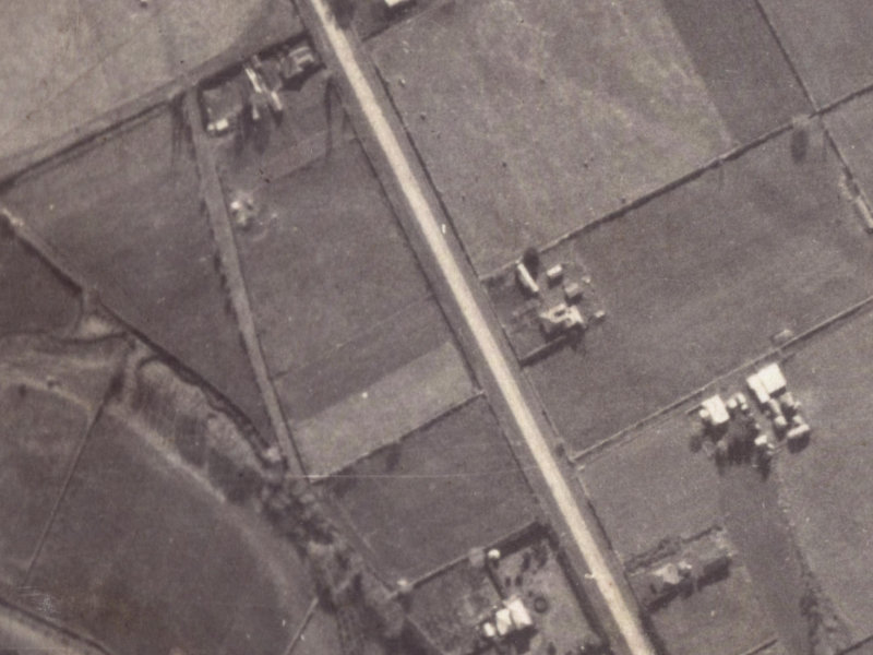 384A Halswell Road from the air, 1925-1929