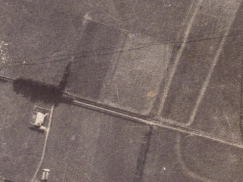 482 Cashmere Road from the air, 1925-1929