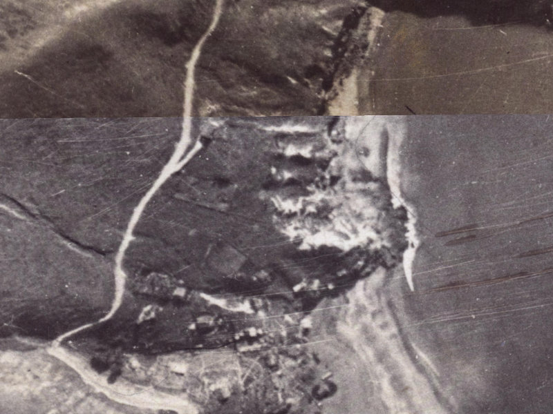 245 Taylors Mistake Road from the air, 1925-1929