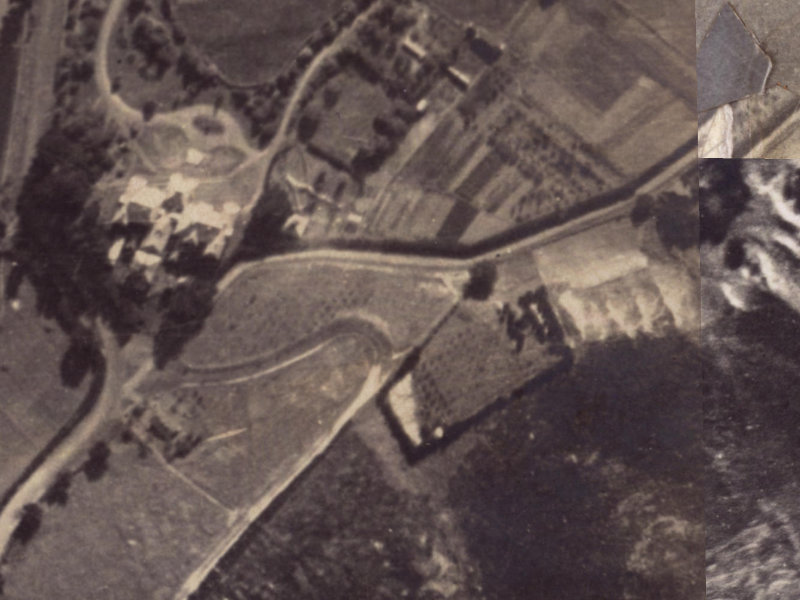 111 Heberden Avenue from the air, 1925-1929