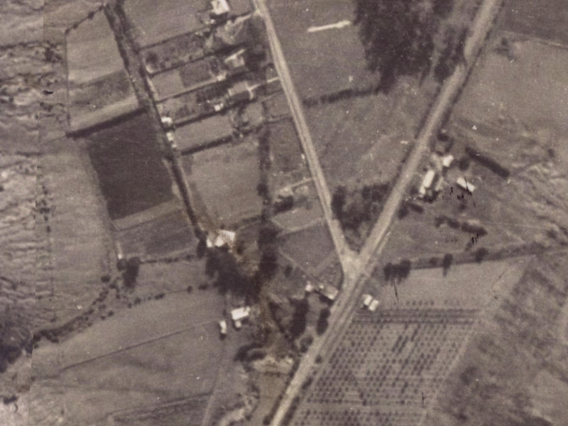 11 Port Hills Road from the air, 1925-1929