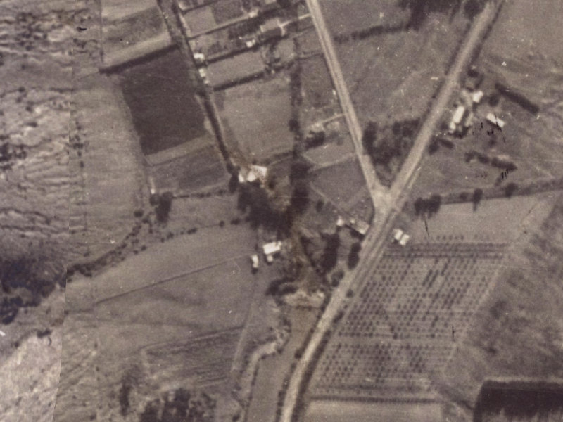 3F Port Hills Road from the air, 1925-1929