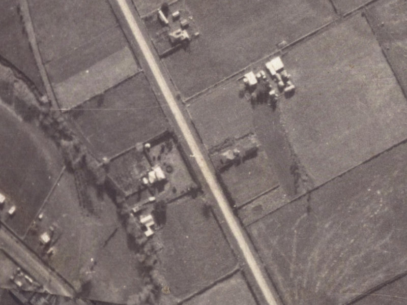 345 Halswell Road from the air, 1925-1929