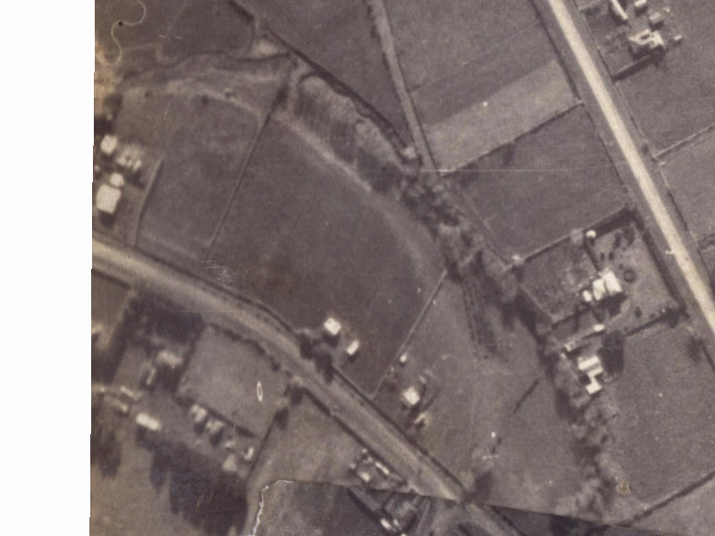 44D Halswell Junction Road from the air, 1925-1929