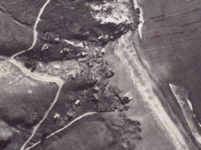 48 Taylors Mistake Bay from the air, 1925-1929