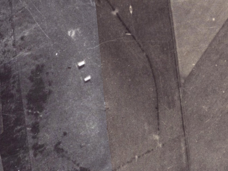 Emeline Chapman Drive from the air, 1925-1929
