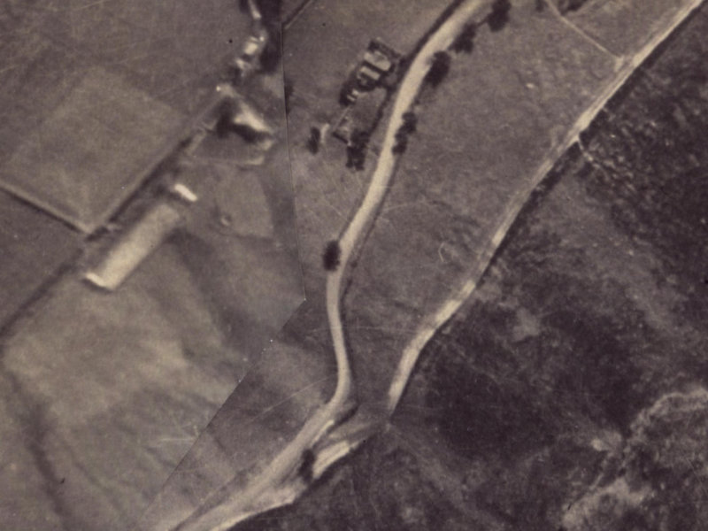 34 Evans Pass Road from the air, 1925-1929