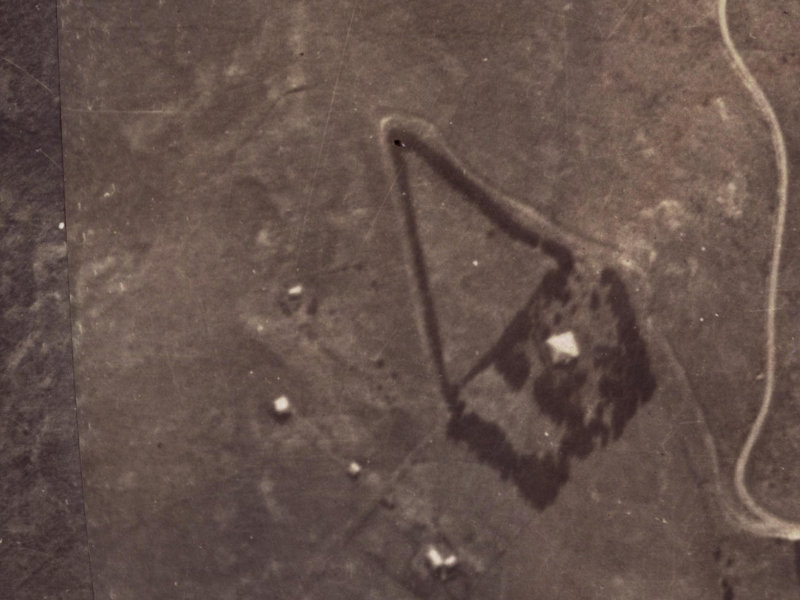 16 Broadleaf Lane from the air, 1925-1929
