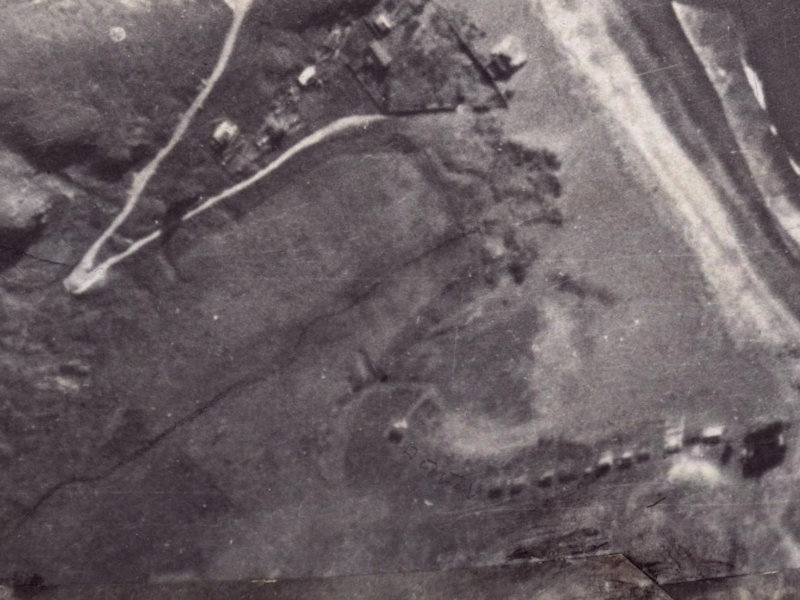 47 Taylors Mistake Bay from the air, 1925-1929