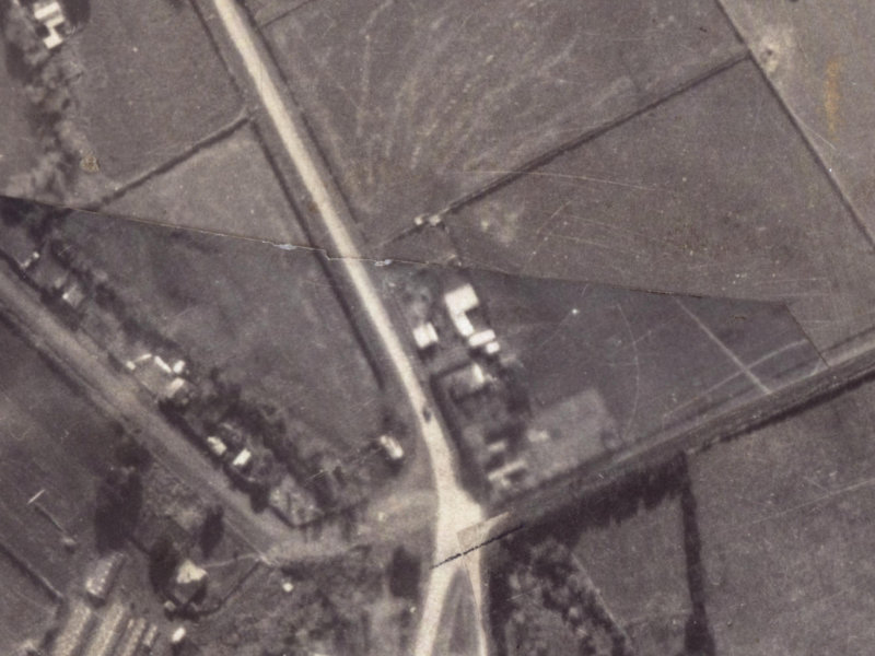 11 Village Lane from the air, 1925-1929