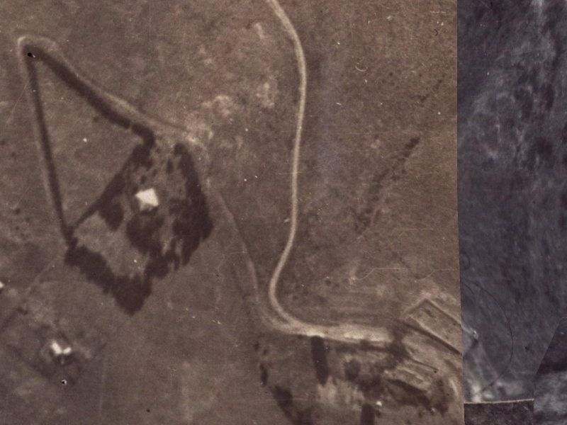 1 Broadleaf Lane from the air, 1925-1929