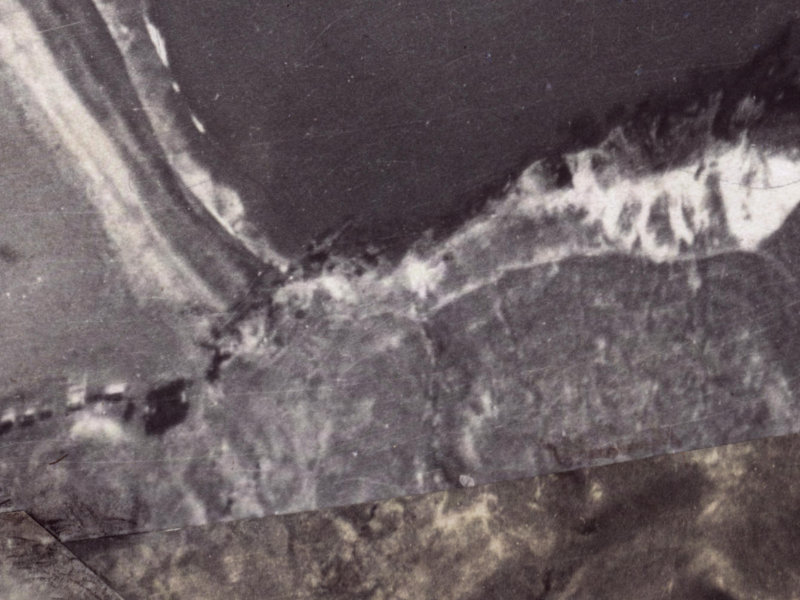 28 Taylors Mistake Bay from the air, 1925-1929