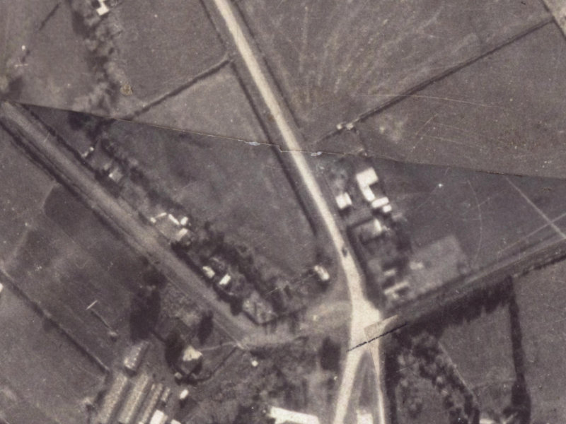 442 Halswell Road from the air, 1925-1929