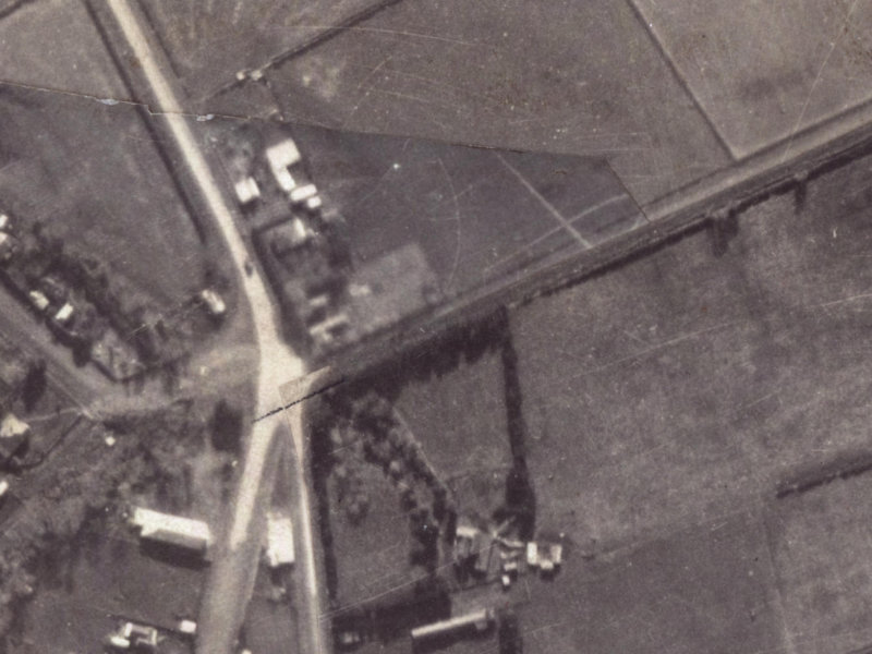 489 Sparks Road from the air, 1925-1929