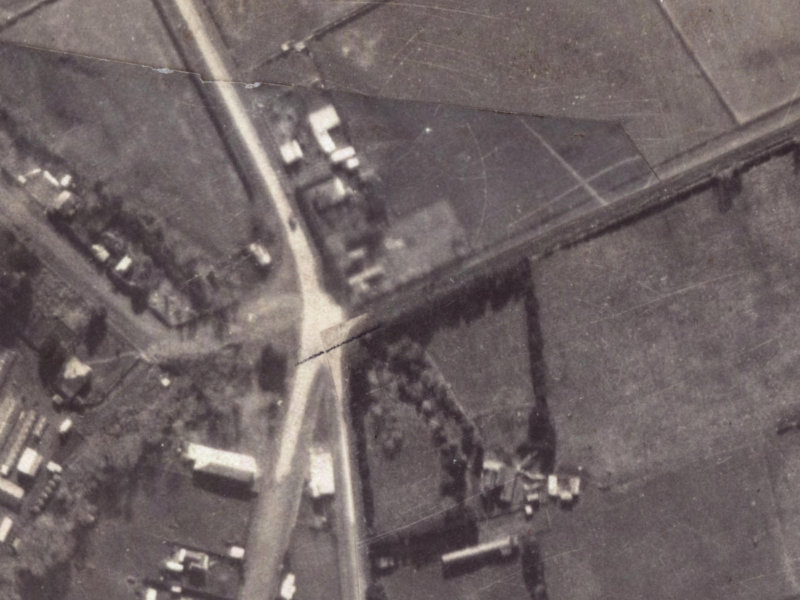 490 Sparks Road from the air, 1925-1929