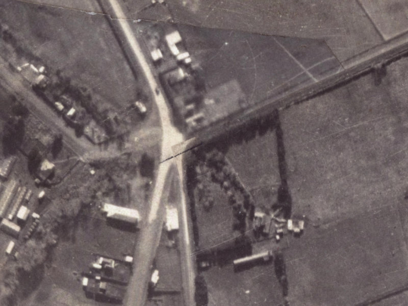 498 Sparks Road from the air, 1925-1929