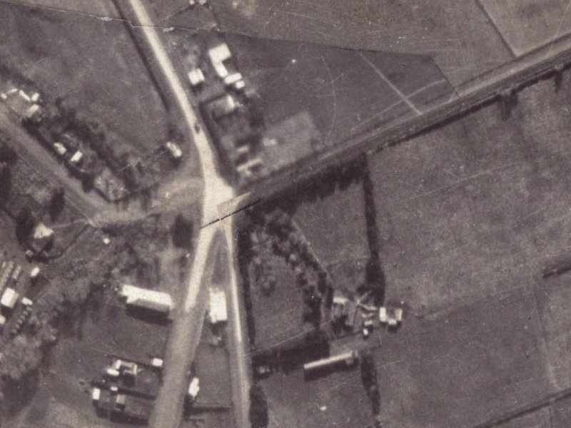 492 Sparks Road from the air, 1925-1929