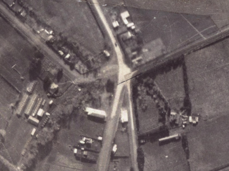 391 Halswell Road from the air, 1925-1929