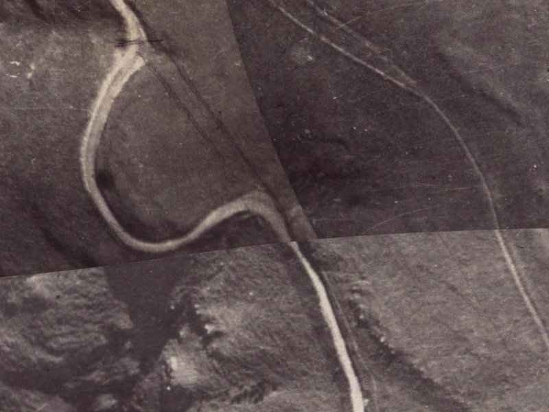 265–395 Dyers Pass Road from the air, 1925-1929